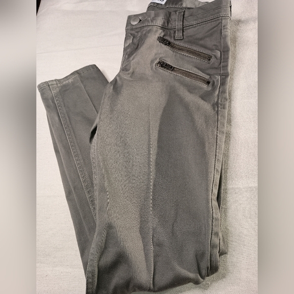 Stylish EXPRESS JEANS gray jeans with Zipper Details (#1,155) - Picture 1 of 6